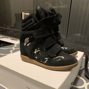 Isabel Marant Hawaiian Wedge Sneakers